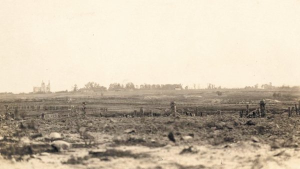 поле (снимок Первой мировой войны)